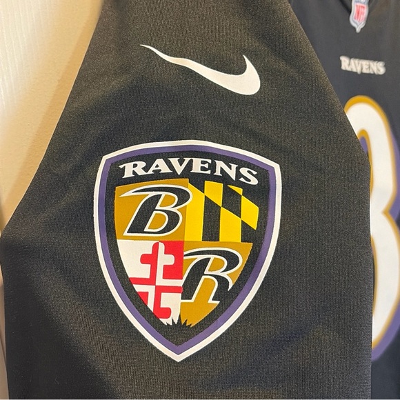 Baltimore Ravens Lamar Jackeson #8 On Field Nike Jersey Size Large Men’s - Picture 5 of 7